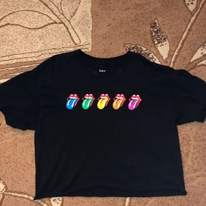 Boxy Rolling Stones t-shirt